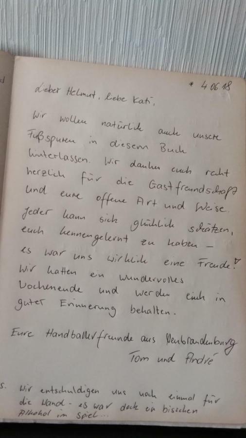 Kleines Zuhause Lejlighed Magdeburg Eksteriør billede